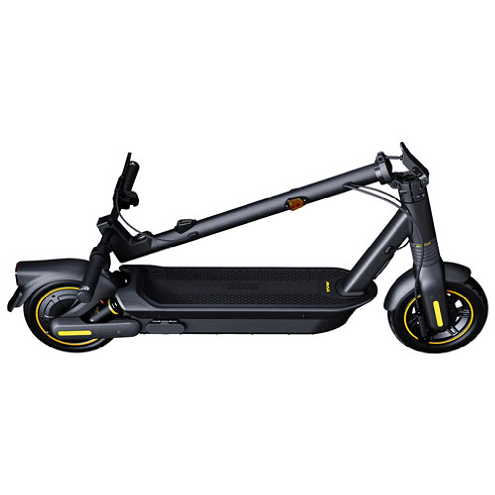 Remis à neuf (état correct) - Trottinette électrique pour adultes Ninebot G30 MAX G2 de Segway (moteur de 900 W/autonomie de 55 km/vitesse maximale de 35,4 km/h)