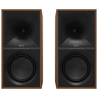 Klipsch The Seven 200-Watt Bookshelf Speaker - Pair - Walnut