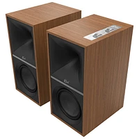 Klipsch The Seven 200-Watt Bookshelf Speaker - Pair - Walnut