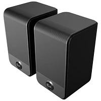 Klipsch Flexus Surround 100 50-Watt Bookshelf Speaker - Pair - Ebony Vinyl