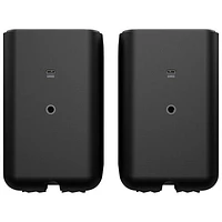 Klipsch Flexus Surround 100 50-Watt Bookshelf Speaker - Pair - Ebony Vinyl