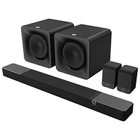 Klipsch Flexus Surround 100 50-Watt Bookshelf Speaker - Pair - Ebony Vinyl