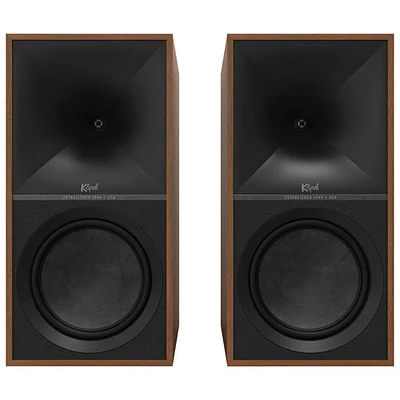 Haut-parleur d'étagère de 240 W The Nines de Klipsch - Paire - Noyer