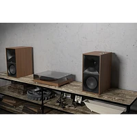 Klipsch The Nines 240-Watt Bookshelf Speaker - Pair - Walnut