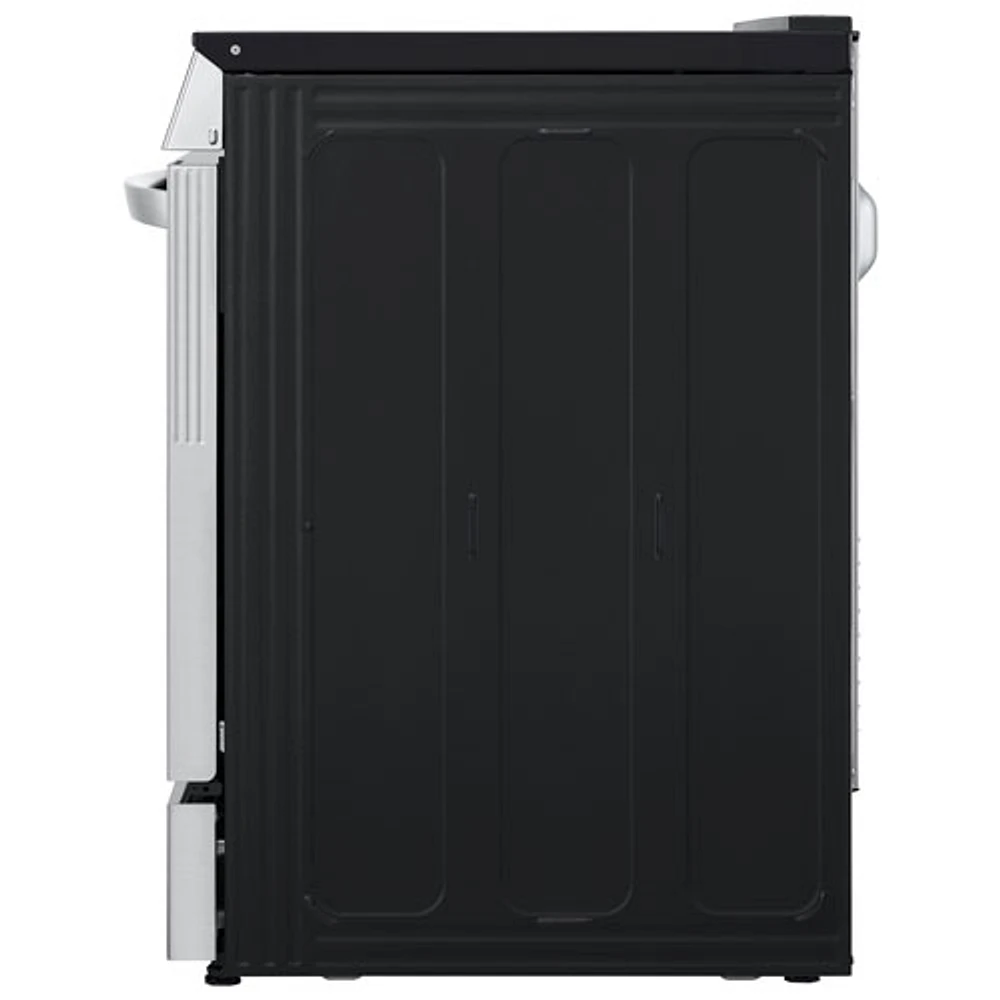 Cuisinière à induction intelligente encastrable avec convection véritable et friture à l'air 6,3 pi³ 30 po de LG (LSIL63332FE) - Inox