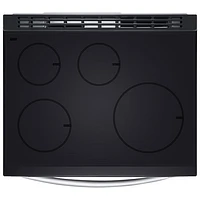 LG 30" 6.3 Cu Ft True Convection Slide-In Smart Induction Air Fry Range (LSIL63332FE) - Stainless Steel