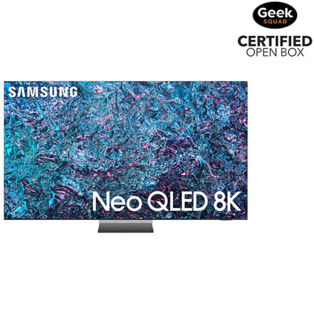 Boîte ouverte - Téléviseur intelligent Tizen HDR Neo QLED UHD 8K de 65 po de Samsung (QN65QN900DFXZC) - 2024 - Noir graphite