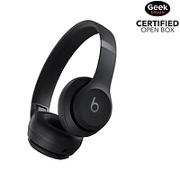 Open Box - Beats By Dr. Dre Solo 4 On-Ear Sound Isolating Bluetooth Headphones - Matte Black