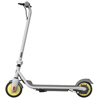 Open Box - Segway Ninebot eKickScooter Zing C8 Kids Electric Scooter (10km Range/ 16km/h Top Speed) -Light Grey