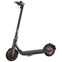 Boîte ouverte - Trottinette électrique Ninebot KickScooter F40 de Segway (moteur 350 W/autonomie 30 km/vitesse maximale 30 km/h) - Gris foncé