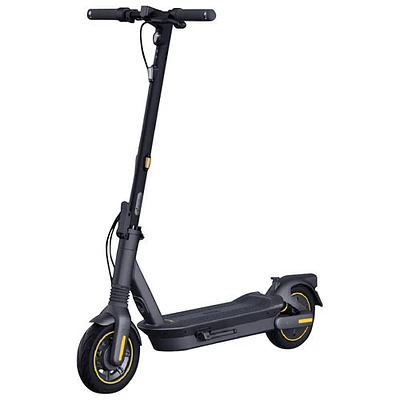 Boîte ouverte - Trottinette électrique Ninebot KickScooter MAX G2 de Segway (moteur 900 W/autonomie 50 km/vitesse maximale 35,4 km/h) - Gris foncé