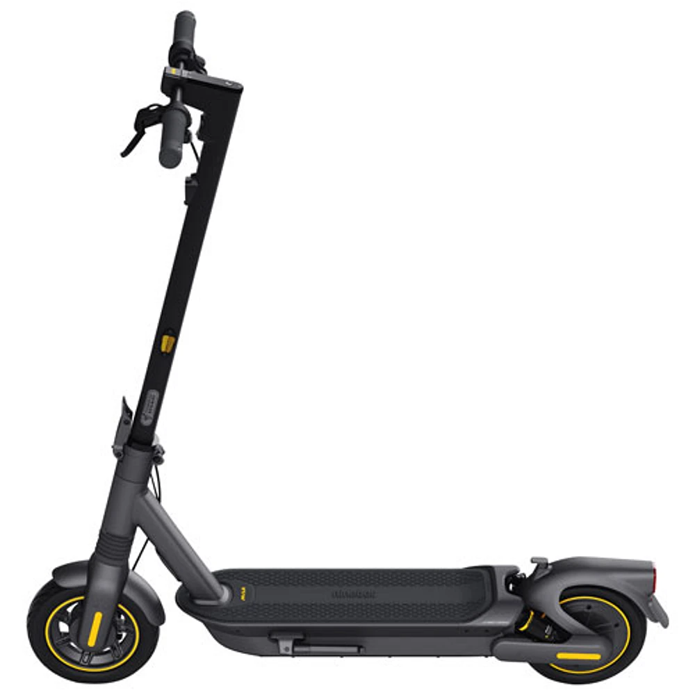 Boîte ouverte - Trottinette électrique Ninebot KickScooter MAX G2 de Segway (moteur 900 W/autonomie 50 km/vitesse maximale 35,4 km/h) - Gris foncé