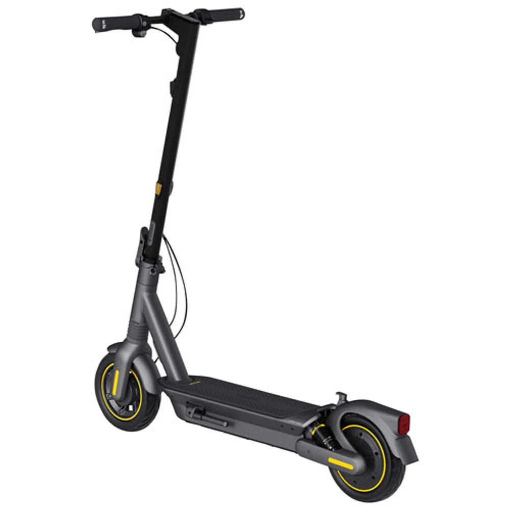 Boîte ouverte - Trottinette électrique Ninebot KickScooter MAX G2 de Segway (moteur 900 W/autonomie 50 km/vitesse maximale 35,4 km/h) - Gris foncé