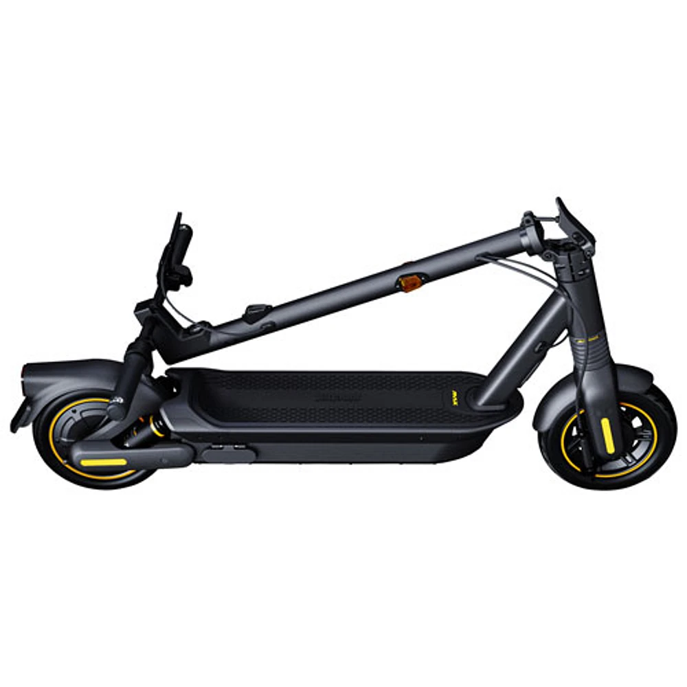 Boîte ouverte - Trottinette électrique Ninebot KickScooter MAX G2 de Segway (moteur 900 W/autonomie 50 km/vitesse maximale 35,4 km/h) - Gris foncé