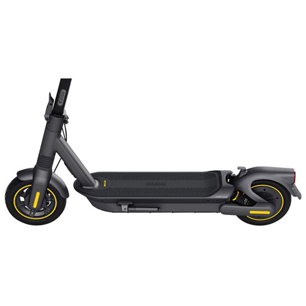 Boîte ouverte - Trottinette électrique Ninebot KickScooter MAX G2 de Segway (moteur 900 W/autonomie 50 km/vitesse maximale 35,4 km/h) - Gris foncé