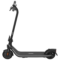 Boîte ouverte - Trottinette électrique Ninebot KickScooter E2 pour adolescents de Segway (moteur 450 W/autonomie 25 km/vitesse maximale 20 km/h) - Gris foncé