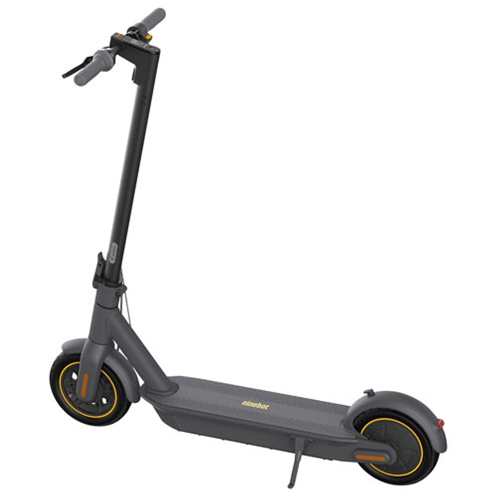 Boîte ouverte - Trottinette électrique Ninebot G30P MAX pour adultes de Segway (moteur 350 W/autonomie 65 km/vitesse maximale 30 km/h) - Gris foncé