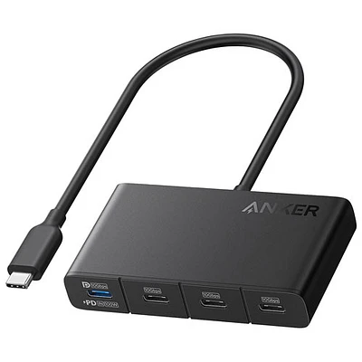 Concentrateur d'affichage USB-C 4-en-1 avec PD d'Anker (A8340HA1-5)