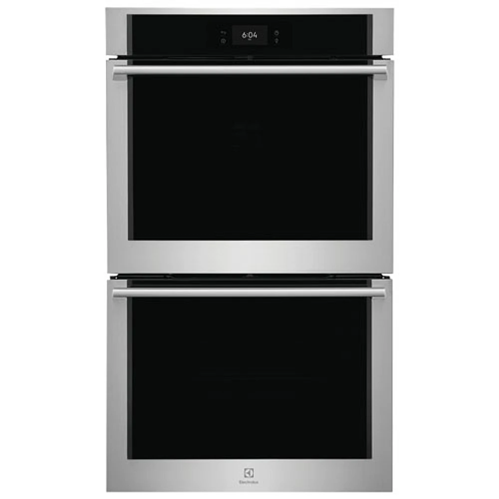 Electrolux 30" 5.3 Cu. Ft. Double Steam Electric Wall Oven (ECWD3012AS) - Stainless Steel