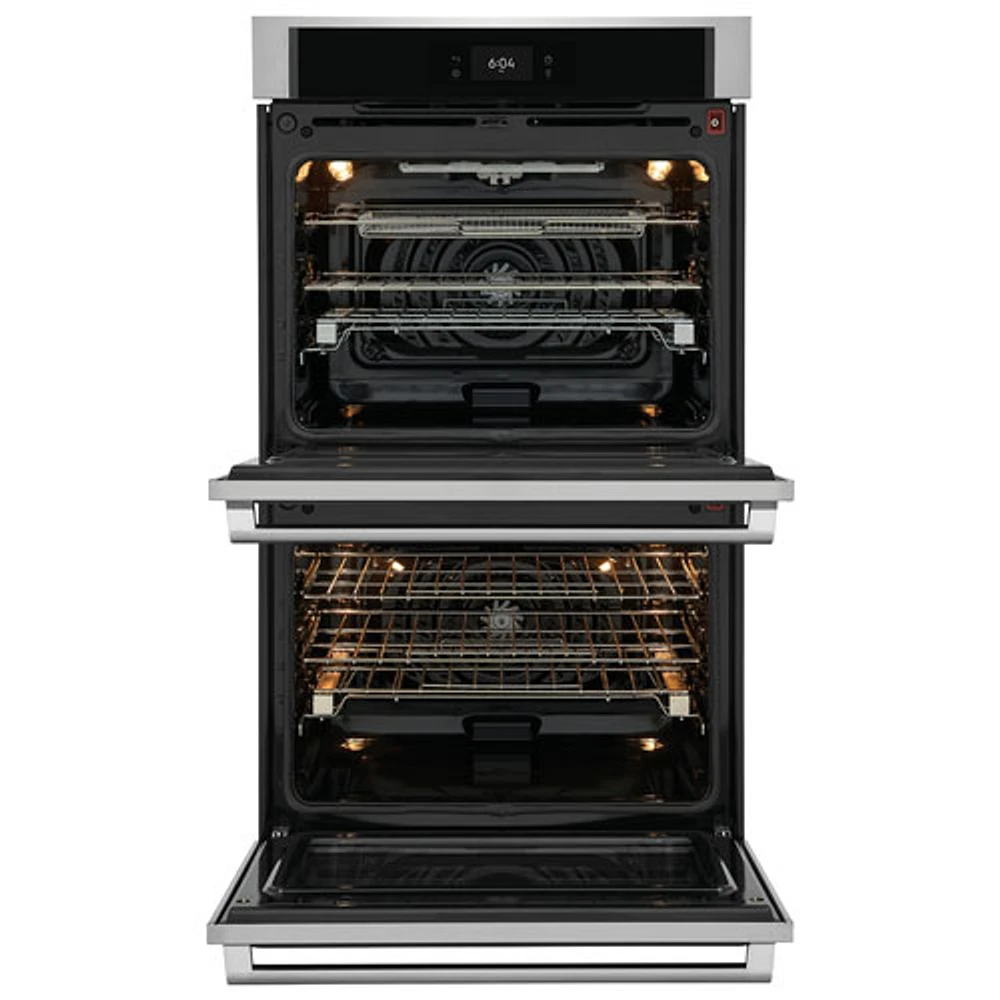 Electrolux 30" 5.3 Cu. Ft. Double Steam Electric Wall Oven (ECWD3012AS) - Stainless Steel