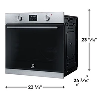 Electrolux 24" 2.8 Cu. Ft. Steam Electric Wall Oven (ECWS243CAS) - Stainless Steel