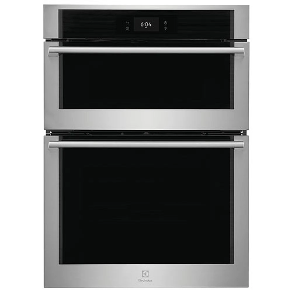 Electrolux 30" 5.3 Cu. Ft. Double Steam Electric Wall Oven (ECWM3012AS) - Stainless Steel