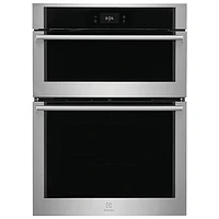 Electrolux 30" 5.3 Cu. Ft. Double Steam Electric Wall Oven (ECWM3012AS) - Stainless Steel