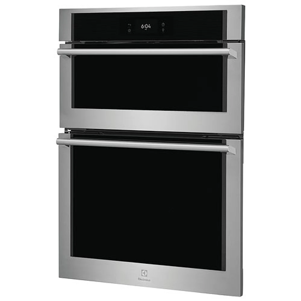 Electrolux 30" 5.3 Cu. Ft. Double Steam Electric Wall Oven (ECWM3012AS) - Stainless Steel