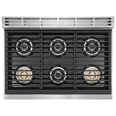 Surface de cuisson au gaz à 6 brûleurs de 36 po d'Electrolux (ECCG3672AS) - Acier inoxydable