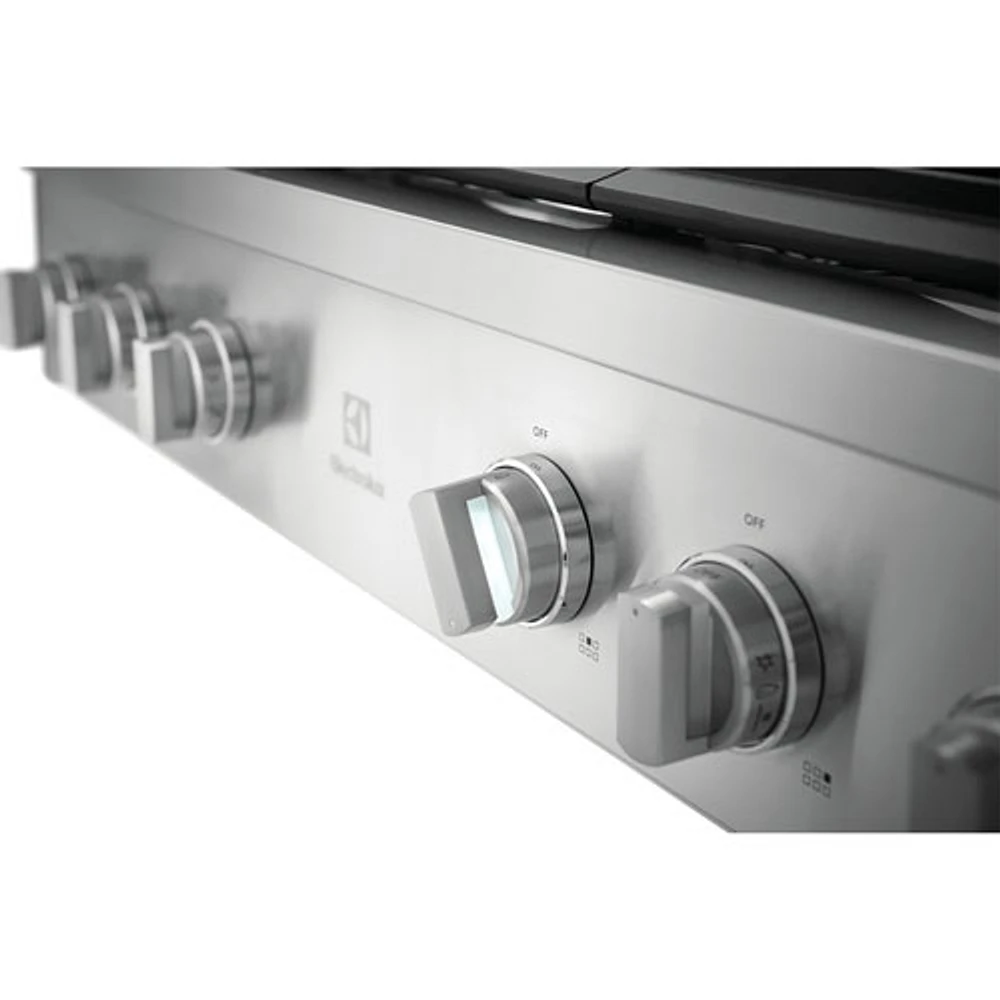 Electrolux 36" 6-Burner Gas Cooktop (ECCG3672AS) - Stainless Steel