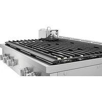 Surface de cuisson au gaz à 6 brûleurs de 36 po d'Electrolux (ECCG3672AS) - Acier inoxydable