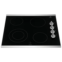 Surface de cuisson électrique de 24 po à 4 éléments d'Electrolux (ECCE242CAS) - Acier inoxydable