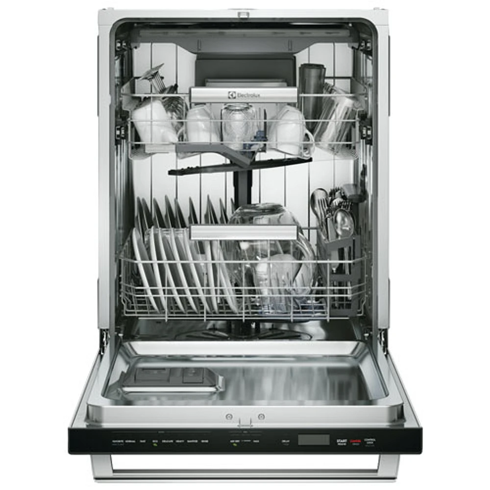 Electrolux 24" 45dB Built-In Dishwasher with Stainless Steel Tub & Third Rack (EDSH4944BS) - Stainless Steel