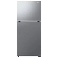 Réfrigérateur à congélateur supérieur 30 po de Samsung avec mode AI Energy (RT18DG6500SRAC) - Inox