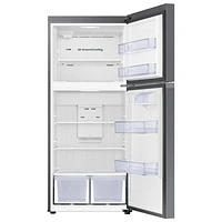 Réfrigérateur à congélateur supérieur 30 po de Samsung avec mode AI Energy (RT18DG6500SRAC) - Inox