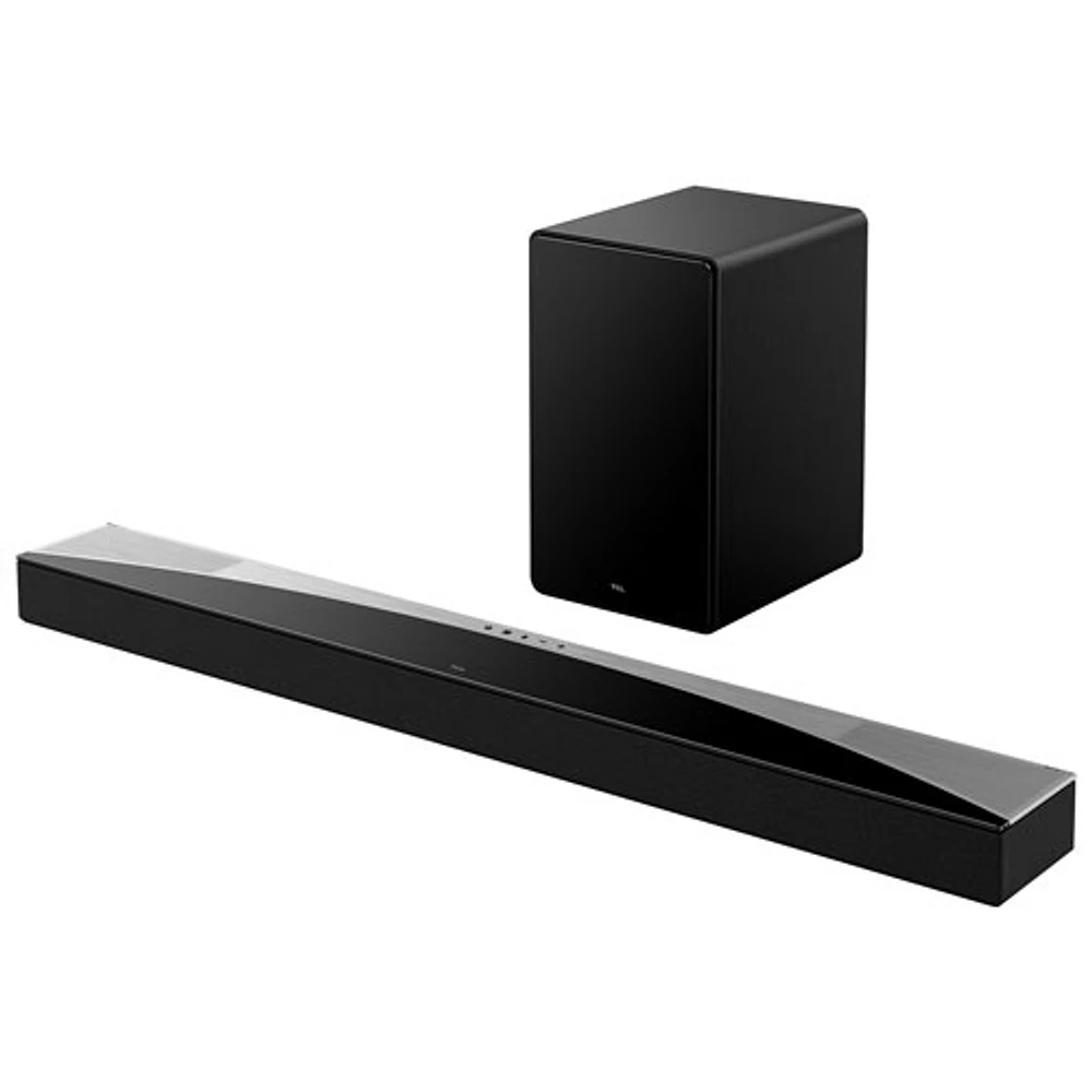 TCL Q75H 620-Watt 5.1.2 Channel Sound Bar with Wireless Subwoofer