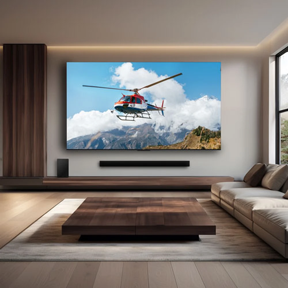 Barre de son 5.1.2 canaux Dolby Atmos 620 W Q75H avec haut-parleur d'extrêmes graves sans fil de TCL