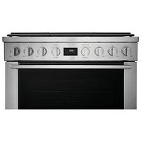 Electrolux 36" 4.4 Cu. Ft. Free-Standing True Convection Dual-Fuel Range (ECFD3668AS) - Stainless