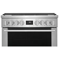 Electrolux 30" 4.6 Cu. Ft. Free-Standing True Convection Dual-Fuel Range (ECFD3068AS) - Stainless