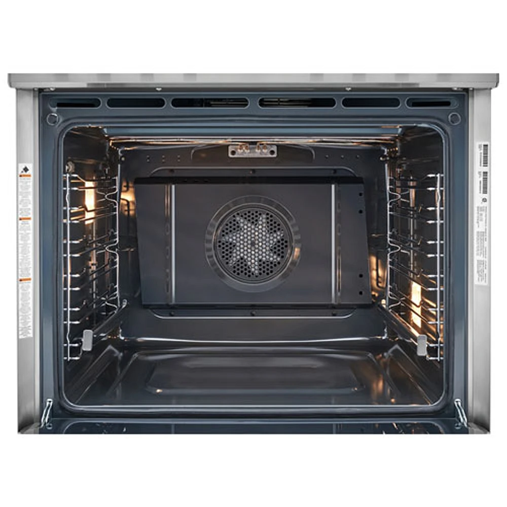 Electrolux 30" 4.6 Cu. Ft. Free-Standing True Convection Dual-Fuel Range (ECFD3068AS) - Stainless