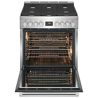 Electrolux 30" 4.6 Cu. Ft. Free-Standing True Convection Dual-Fuel Range (ECFD3068AS) - Stainless