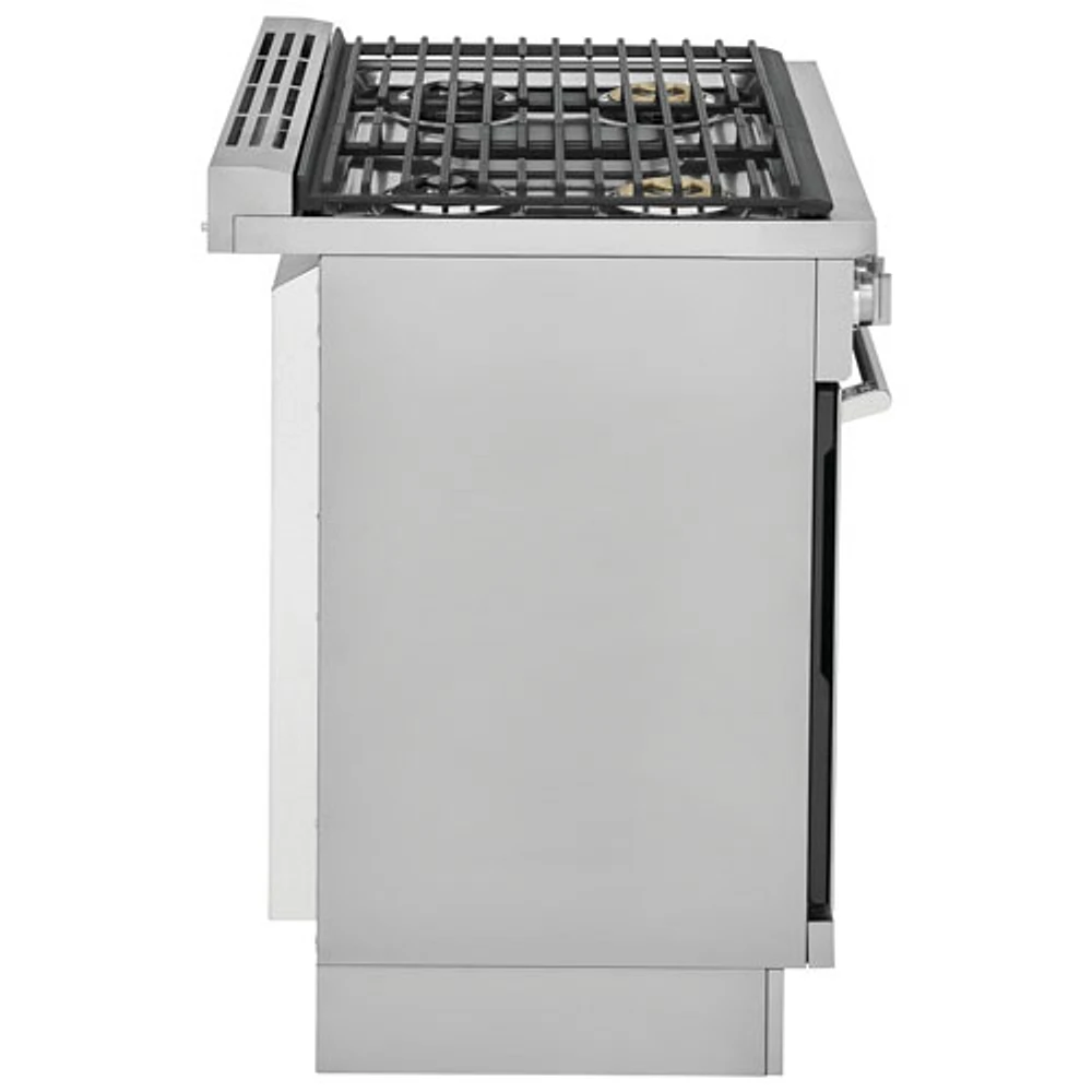 Electrolux 30" 4.6 Cu. Ft. Free-Standing True Convection Dual-Fuel Range (ECFD3068AS) - Stainless