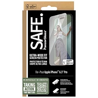 Protecteur d'écran en verre ultralarge SAFE de PanzerGlass pour iPhone 16 Pro