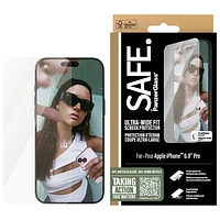 Protecteur d'écran en verre ultralarge SAFE de PanzerGlass pour iPhone 16 Pro Max