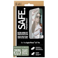 Protecteur d'écran en verre ultralarge SAFE de PanzerGlass pour iPhone 16 Pro Max