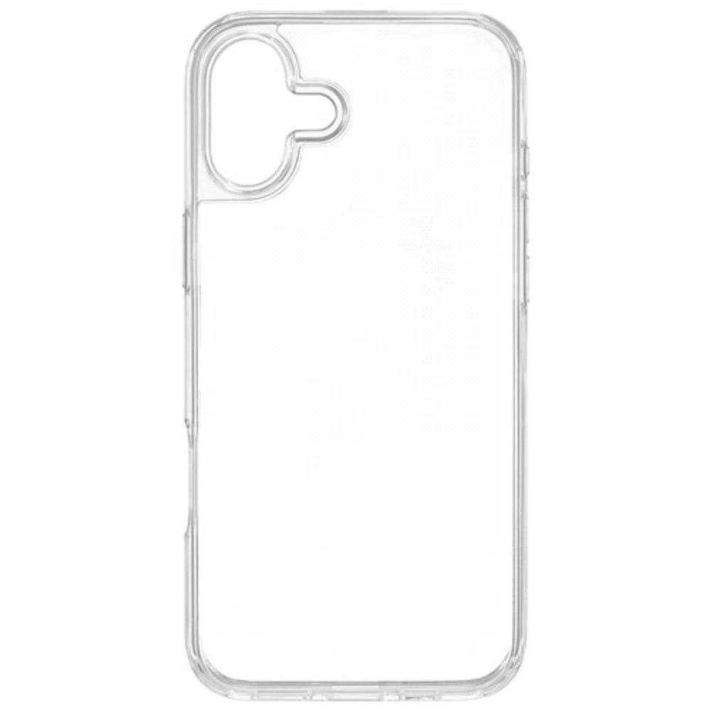 Étui rigide ajusté d'Insignia pour iPhone 16 Plus - Transparent - Exclusivité de Best Buy