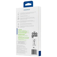 Étui rigide ajusté d'Insignia pour iPhone 16 Plus - Transparent - Exclusivité de Best Buy