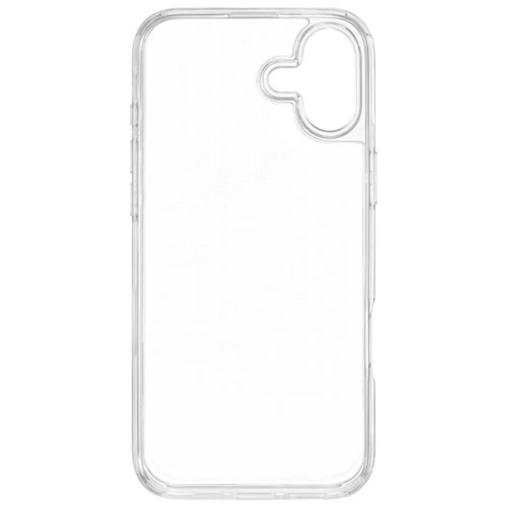 Étui rigide ajusté d'Insignia pour iPhone 16 Plus - Transparent - Exclusivité de Best Buy