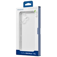 Insignia Fitted Hard Shell Case for iPhone 16 Plus - Clear - Only at Best Buy