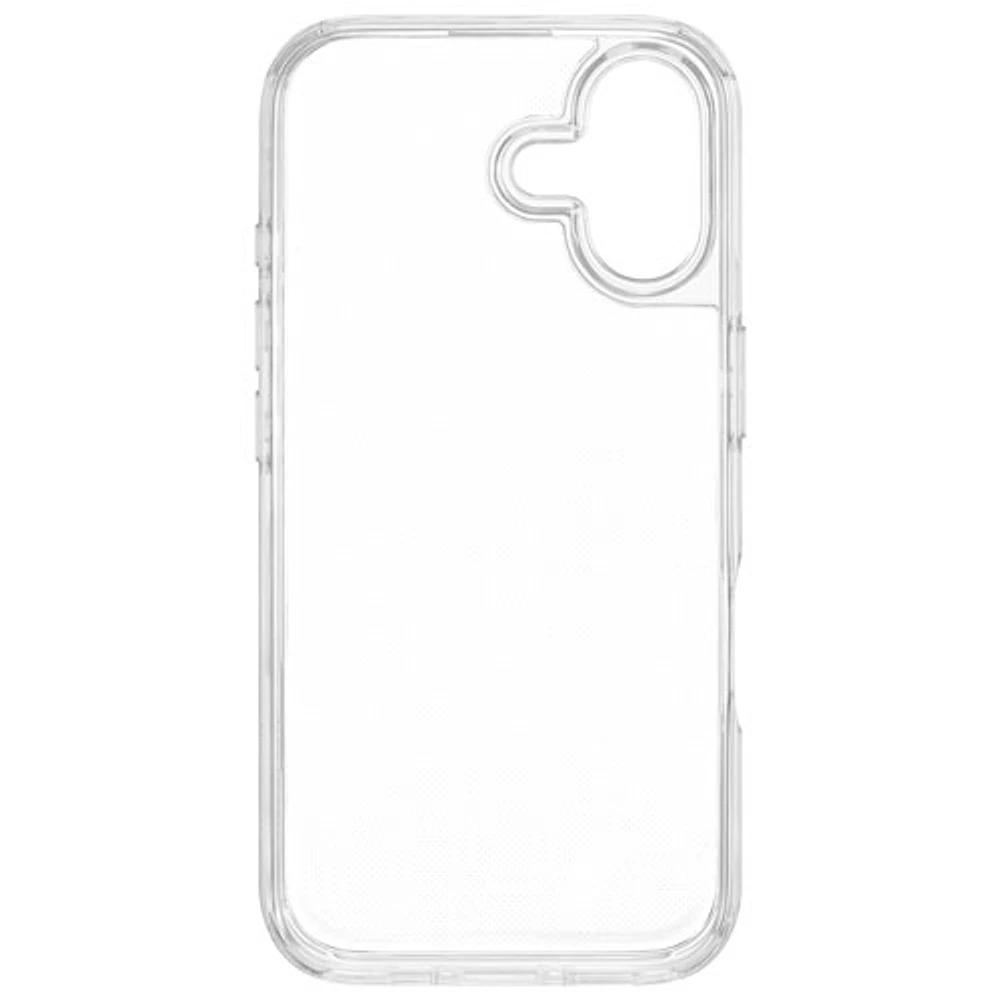 Étui rigide ajusté d'Insignia pour iPhone 16 - Transparent - Exclusivité de Best Buy